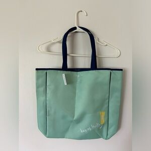 NWT Kate Spade Clinique Shopping Shoulder Travel Tote Bag Purse Bag of Tricks Ad